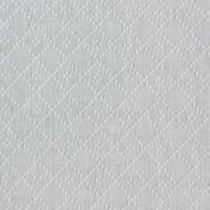 Diamond Textiles - Nikko III Homespun - Crossed Diamonds, Nimbus Cloud