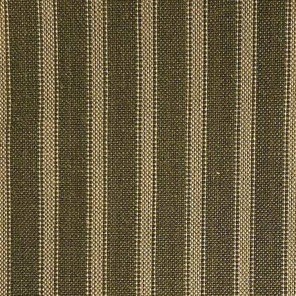 Diamond Textiles - Primitive Hickory Homespuns - Medium Stripe, Tan/Olive