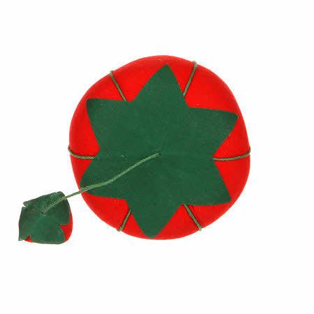 Dritz Tomato Pin Cushion, Red