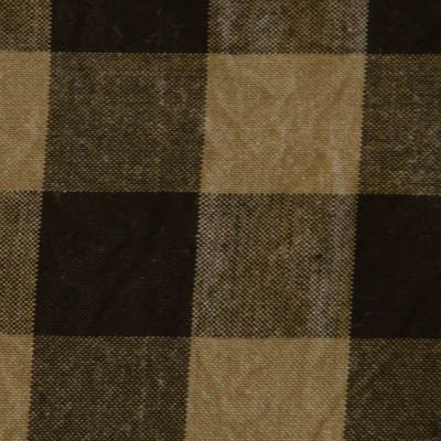 Dunroven House - Homespun - 1' Buffalo Check, Black/Tan