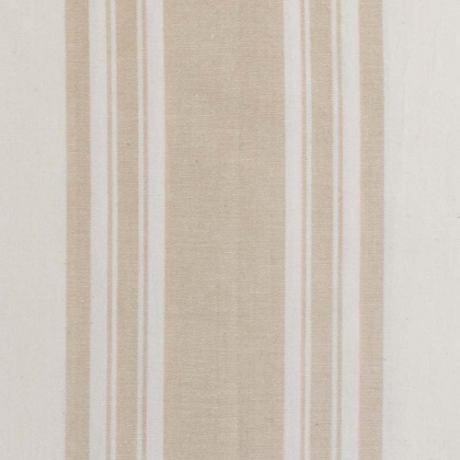Dunroven House - Homespun - Farmhouse Stripe, Wheat on Natural