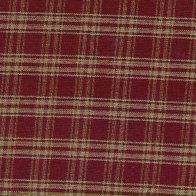 Dunroven House - Homespun - Plaid Catawba, Red/Tan