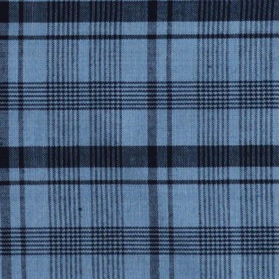 Dunroven House - Homespun - Plaid, Navy/Light Blue