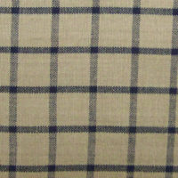 Dunroven House - Homespun - Window Pane, Black/Tan