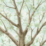 Elizabeth Studio - Beautiful Birds - Magic Tree, Azure