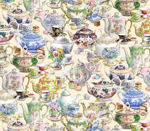 Elizabeth Studio - Fancy Tea - Teapots, Cream