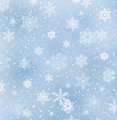 Elizabeth Studio - Landscape Medley - Snowflakes, Frost