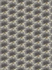 Exclusively Quilters - Mariposa - Daisies, Light Gray