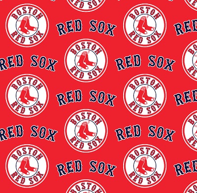 Fabric Traditions - MLB - Boston Red Sox, Red