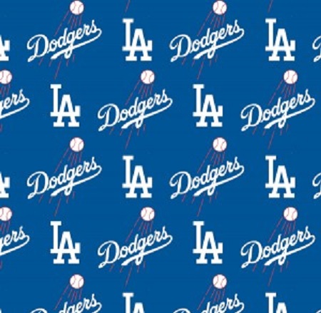 Fabric Traditions - MLB - Los Angeles Dodgers, Blue