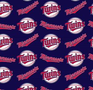 Fabric Traditions - MLB - Minnesota Twins, Black