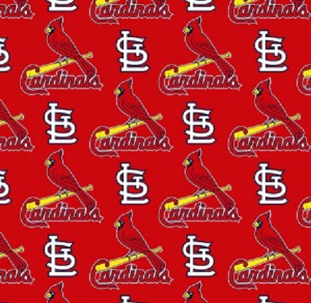 St Louis Cardinals Fabric by the Yard