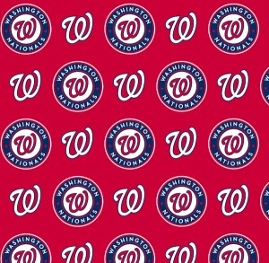Fabric Traditions - MLB - Washington Nationals, Red