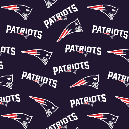 Fabric Traditions - NFL - New England Patriots, Navy