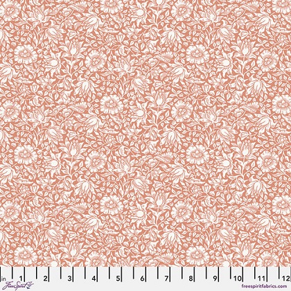 Free Spirit - Morris & Co - Mallow, Coral