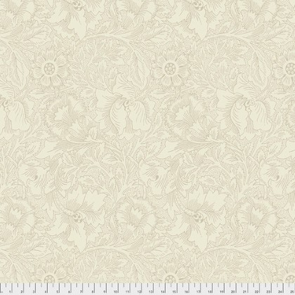 Free Spirit - Morris & Co - Poppy, Cream