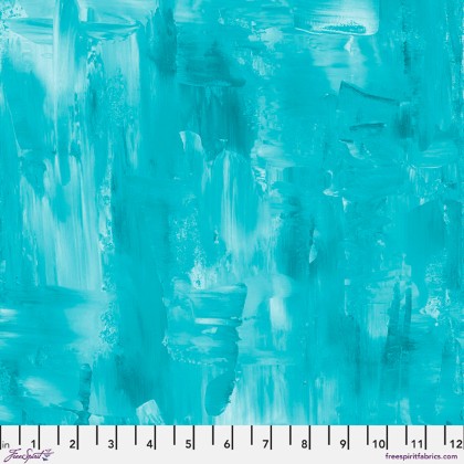 Free Spirit - Textures - Brushstrokes, Aqua