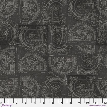 Free Spirit - Tim Holtz - Palette Curated - Gears, Neutral