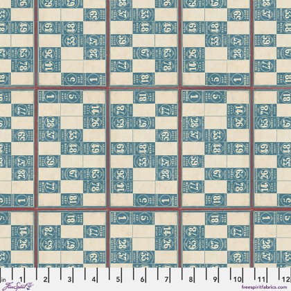 Free Spirit - Tim Holtz - Palette Curated - Numbers, Blue
