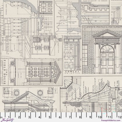 Free Spirit - Tim Holtz - Palette Curated - Schematic, Charcoal