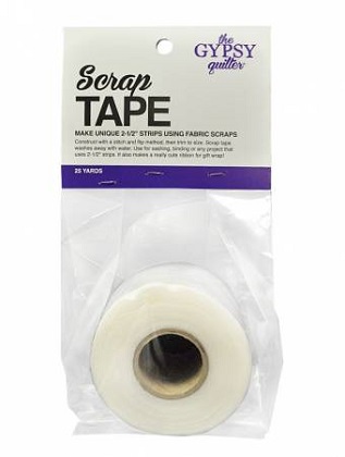 Fusible Web - Gypsy Quilter Scrap Tape - 2-1/2in x 25yds