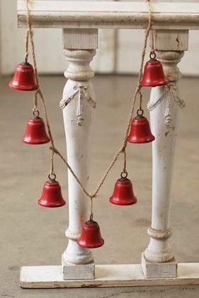 Garland - Bella Bells 54', Red