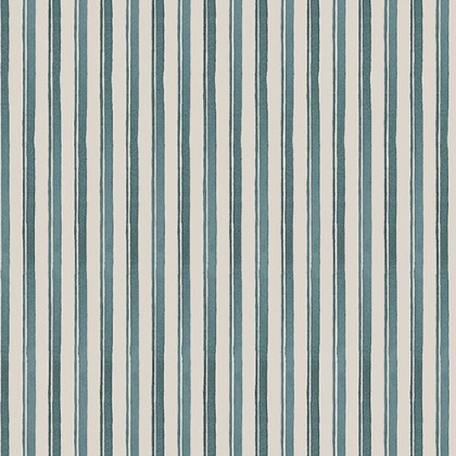 Henry Glass - A Beautiful Day - Stripe, Beige/Navy