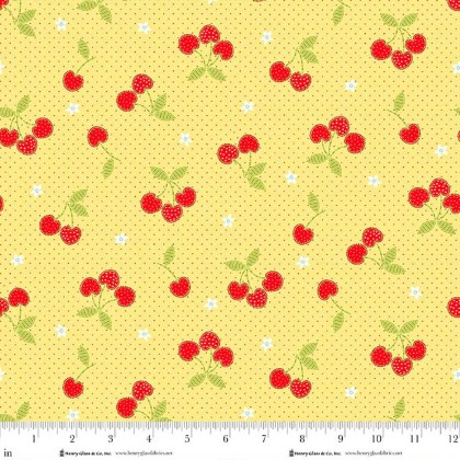 Henry Glass - Jubilee - All Cherries, Yellow