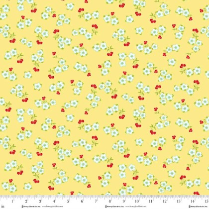 Henry Glass - Jubilee - Small Cherry Toss, Yellow