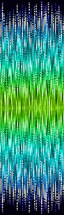 Hoffman - Crack The Code - Spectrum Digital Print, Beach Glass