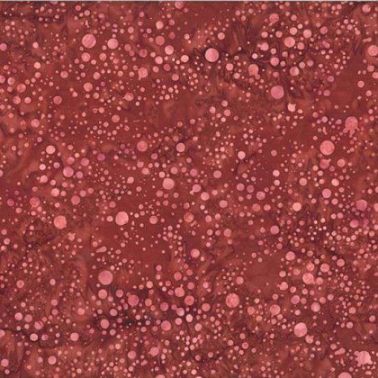 Hoffman Califorina - Bali Batik 2022 - Scattered Dots, Harvest