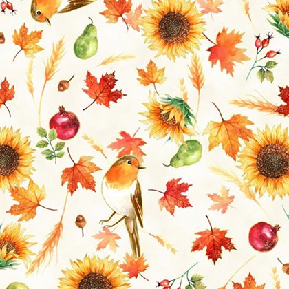 Hoffman Califorina - Fall For Autumn - Fall Motifs, Harvest/Gold