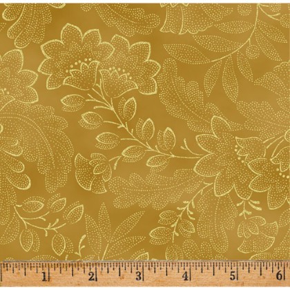 Hoffman California - Crown & Vine - LES Fleurs, Gold/Gold