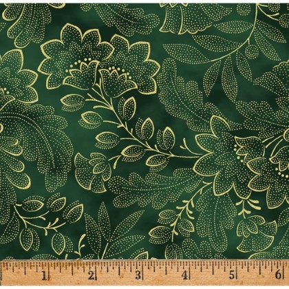 Hoffman California - Crown & Vine - LES Fleurs, Hunter/Gold