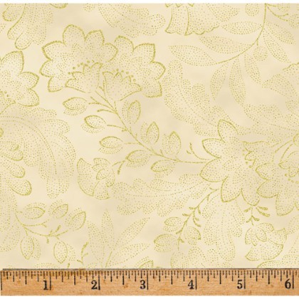 Hoffman California - Crown & Vine - LES Fleurs, Papyrus/Gold