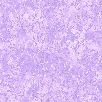 Hoffman California - Fly Freely - Speckled Foliage, Lilac/Silver