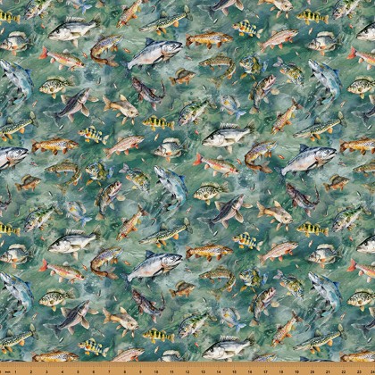 Hoffman California - Rise and Cast - Scattered Fish, Moss