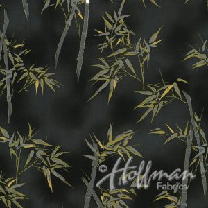 Hoffman California - Zen Garden - Bamboo, Black/Gold