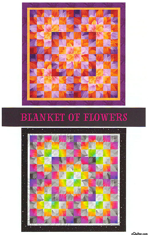 Hoffman Pattern - Blanket of Flowers - 89' x 89'