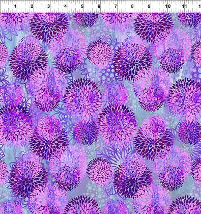 In The Beginning - Floragraphix V - Chrysanthemum, Purple