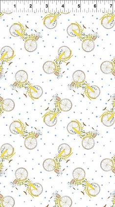 In The Beginning - Periwinkle Spring - Bicycles, Yellow