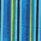 Kanvas Studio - Blue Paradise/Sun Drenched - Patio Stripe, Turquoise
