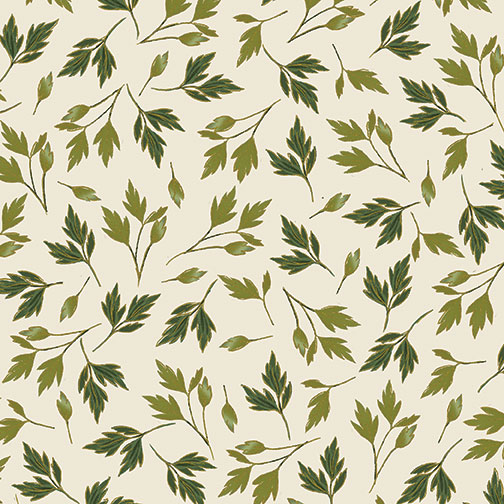 Kanvas Studio - Enchanted - Leaves, Cream