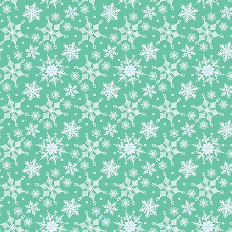 Kanvas Studio - Gnome Wonderland - Snow, Green