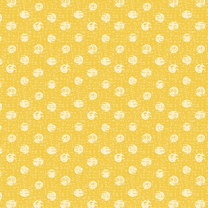 Kanvas Studio - Sweet Safari - Textured Dots, Yellow