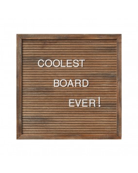 Letterboard - Wood Letterboard, 14'