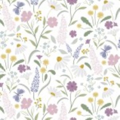 Lewis & Irene - Floral Song - Bloom, White