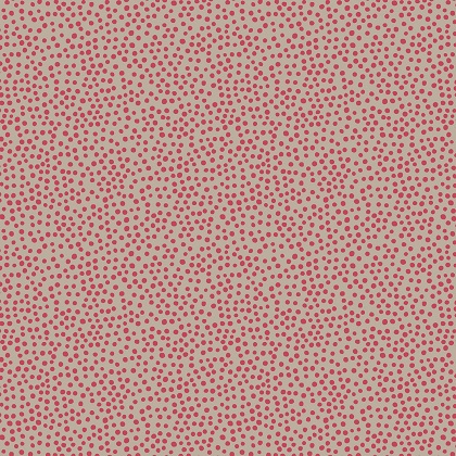 Lewis & Irene - Winter in Bluebell Wood Flannel - Red Dots, Chestnut