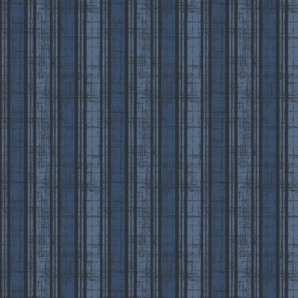 Lumin Fabrics - Stripes and Stars - Stripe, Navy Tonal
