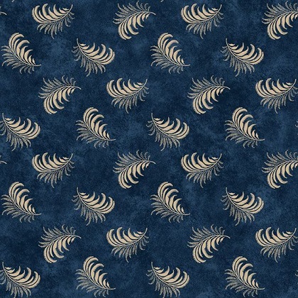 Marcus - Genevieve - Feathers, Navy